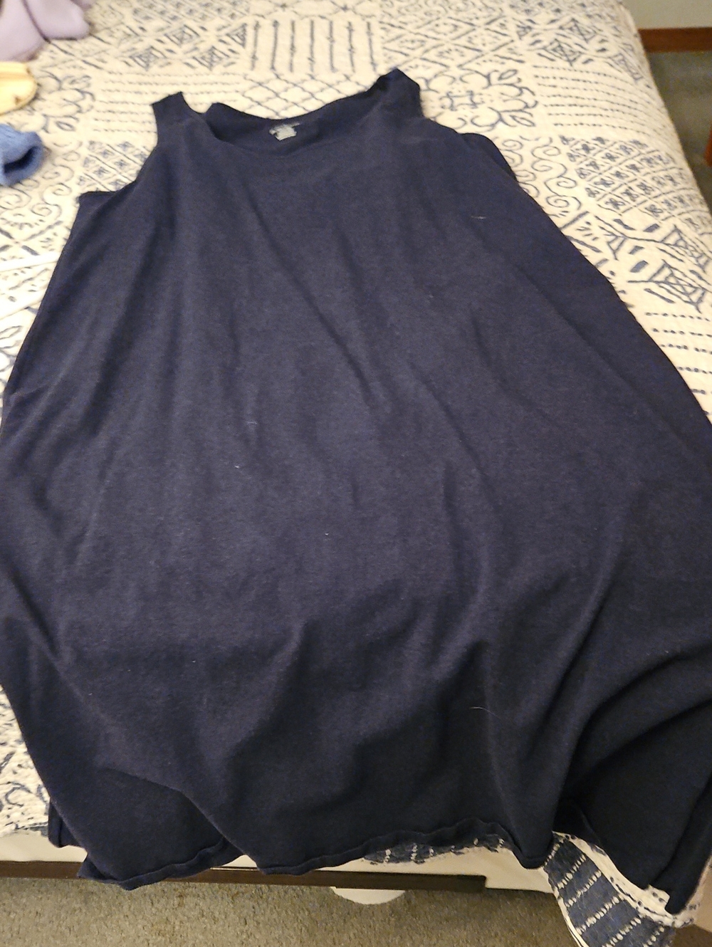 Jockey Dark Navy Sleeveless Midi Dress